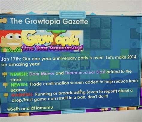 r/growtopia on Reddit: Can you still get the Anniversary Week .
